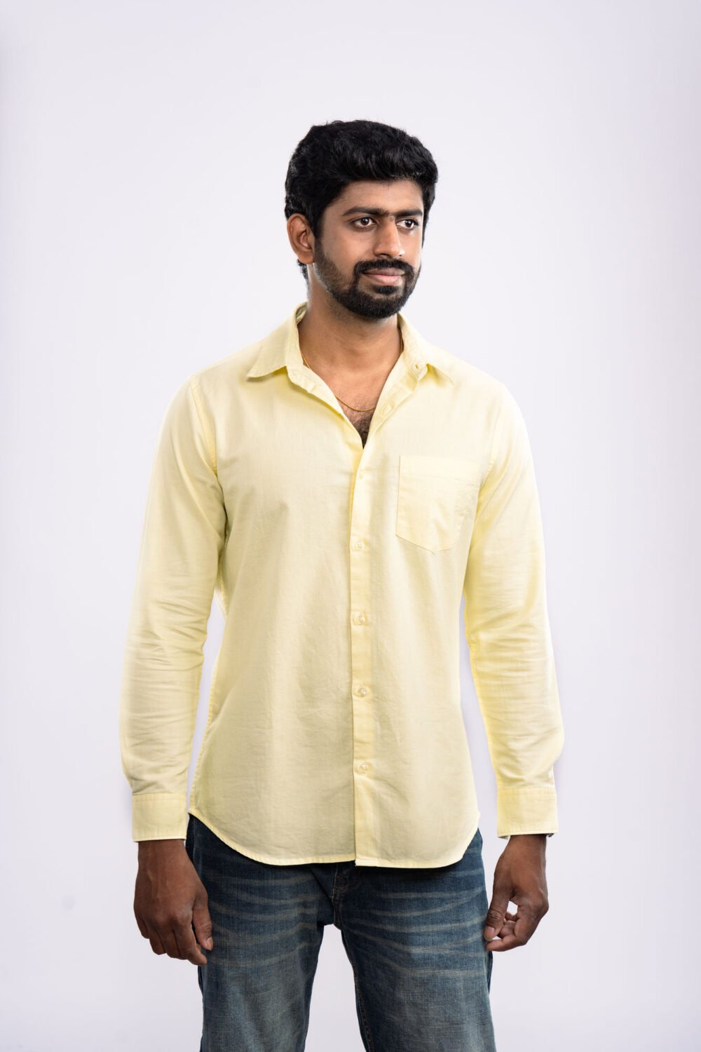 Signature Oxford Yellow Shirt