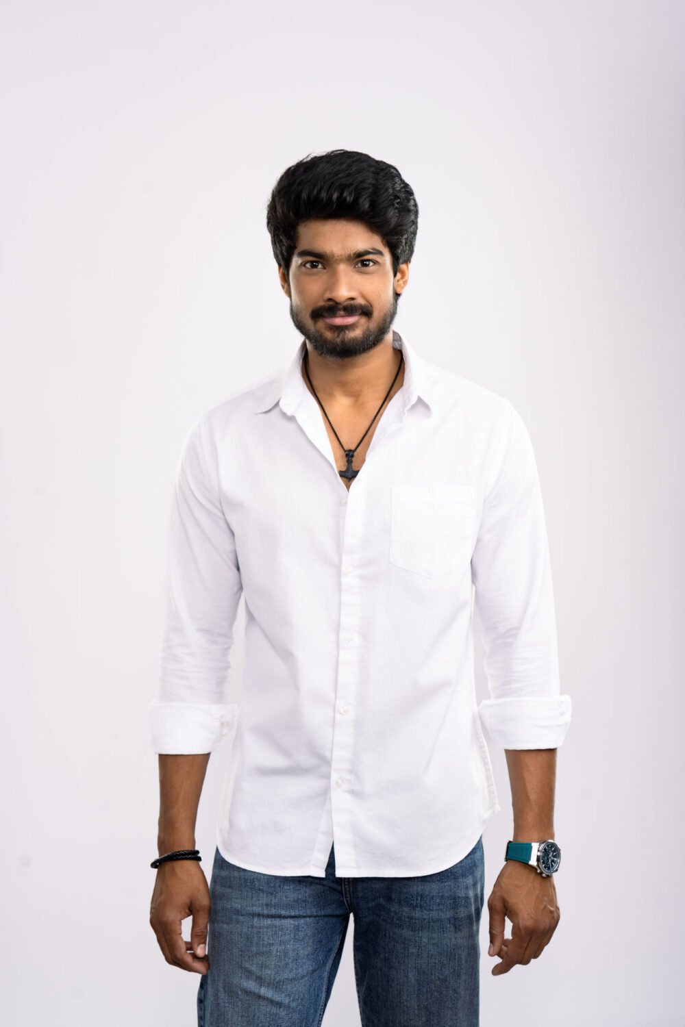 Alternative view of Signature Oxford White Shirt