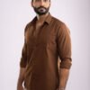 Signature Oxford Brown Shirt