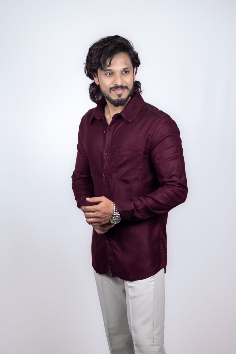 Twill Classics Burgundy Shirt