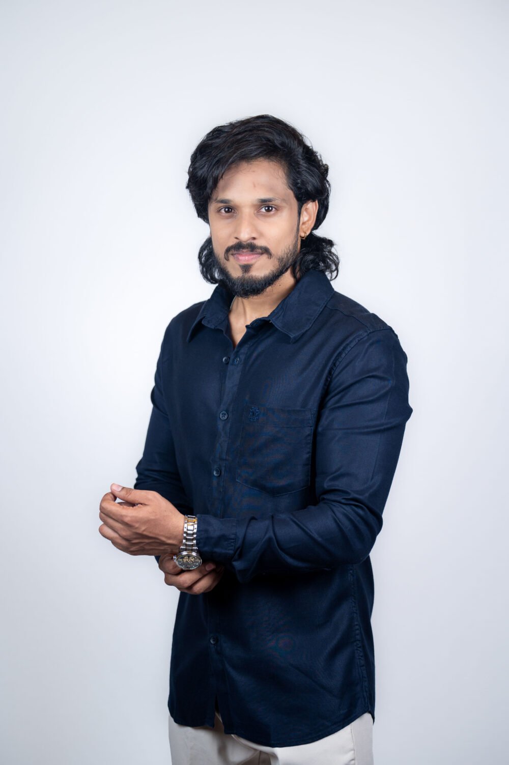 Twill Classics Navy Blue Shirt